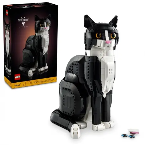 Konstruktors LEGO IDEAS Tuxedo Cat, LEGO-21349