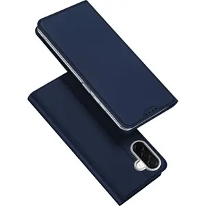 Dux Ducis Skin Pro Grāmatas Tipa Vāciņš Samsung Galaxy A27 5G Zils no Eko Ādas ar Statīva Funkciju un Karšu Kabatu