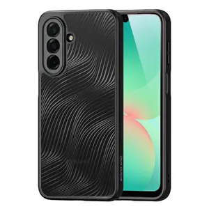 Dux Ducis Skin Pro grāmatas tipa maciņš Samsung Galaxy A27 5G melns no ekopādas ar statīva funkciju un karšu kabatu
