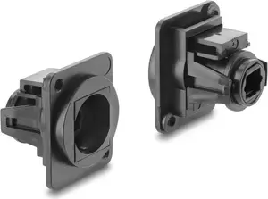 DELOCK D-Type Module TOSLINK Female to TOSLINK Female Plastic Black