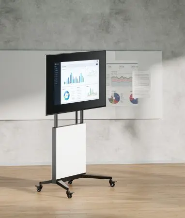 MANHATTAN Trolley Mount Stand for TV and Monitors Photo 4