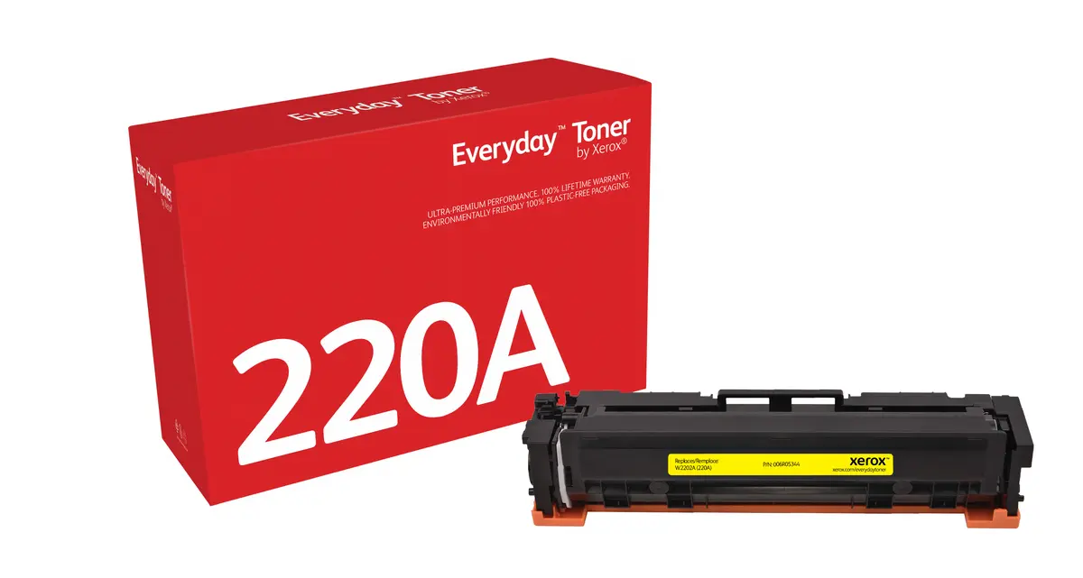 Xerox Everyday standarta ietilpības dzeltenais tonera