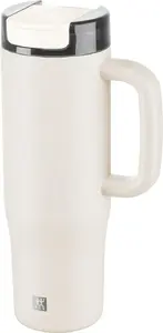 ZWILLING THERMO PLUS Термокружка с трубочкой 900 мл кремовый
