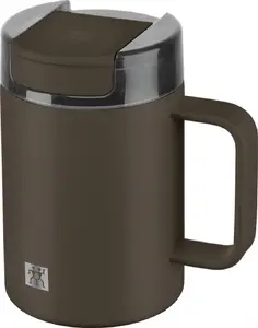 ZWILLING THERMO PLUS Kubek termiczny z uchwytem - 380ml, brązowy