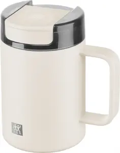 ZWILLING THERMO PLUS Kubek termiczny z uchwytem - 380 ml, kremowy