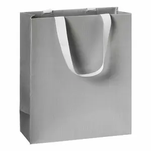 PaperSeal Stewo 2544782196 Dāvanu maisiņš Sudraba Vienkrāsains FSC sertifikāts