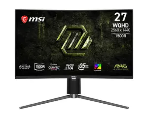 MSI MAG 274CQPDF X32 Curved Gaming Monitor 27" VA Rapid VA QHD 2560 x 1440 320Hz 0.5ms Black