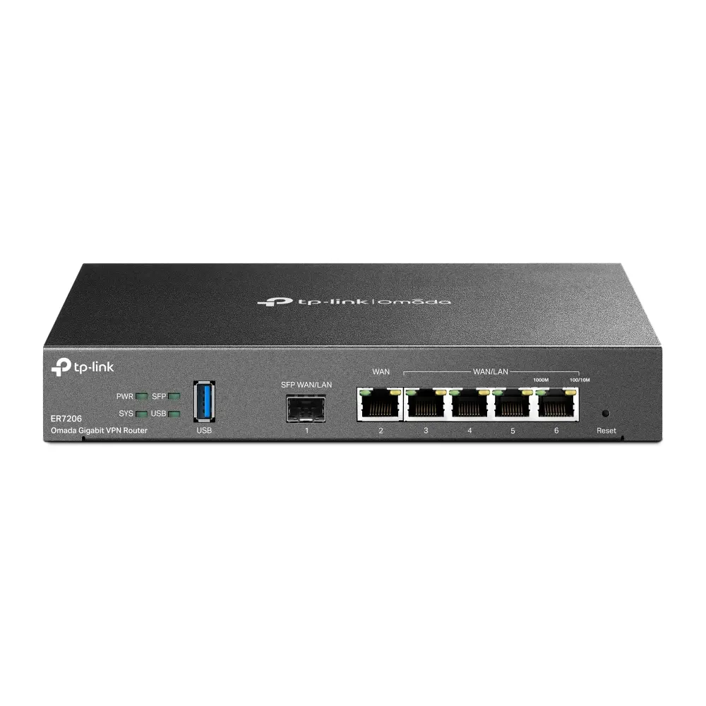 TP-Link Omada Gigabit VPN maršrutētājs ER7206