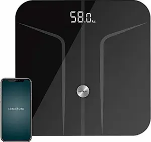 Cecotec 04152 personal scale Rectangle Black Electronic personal scale
