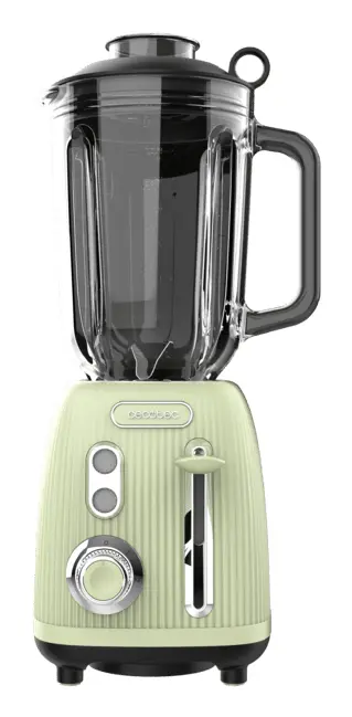 Настольный блендер Cecotec Power Black Titanium RetroGreen Photo 2
