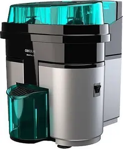 Cecotec EssentialVita Twice Centrifugal Juicer 90 W Black Grey 0.5 L Juice Container