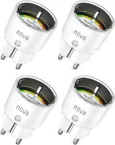 Nous A1T Умная розетка Wi-Fi с прошивкой Tasmota 4 штуки