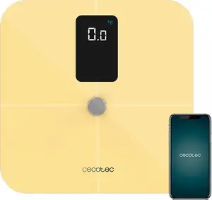 Cecotec Surface Precision 10400 Smart Healthy Vision Rectangle Yellow Electronic personal scale