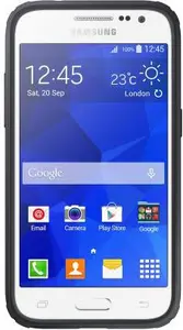 Samsung EF-PG360B Protective Cover for Galaxy Core Prime Smartphone Black and Blue