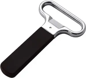 Masterpro Wine Puller bottle cap opener made of ABS synthetics, aluminium and zinc in black and silver