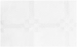 Abena ABENA Gastro Rolled Tablecloth White Recycled Paper Damask 5000x118 cm