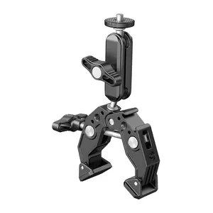 Neewer ST83 Multifunctional Super Clamp with 3-Inch Dual Ball Head Magic Arm