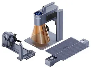 Лазерный гравер LaserPecker LP4 с диодным лазером 10Вт и инфракрасным 2Вт Делюкс набор
