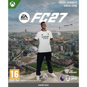 EA FC 27 video game for Xbox consoles with immersive sports simulation gameplay