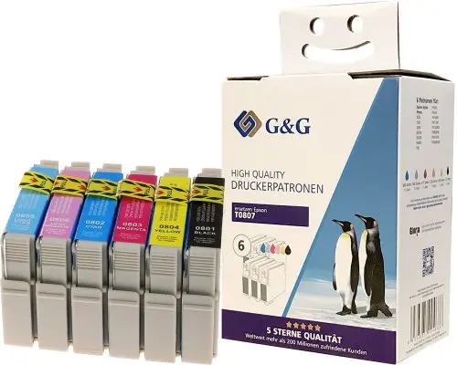 G&G 70346 Saderīga tintes kasetne Komplekts