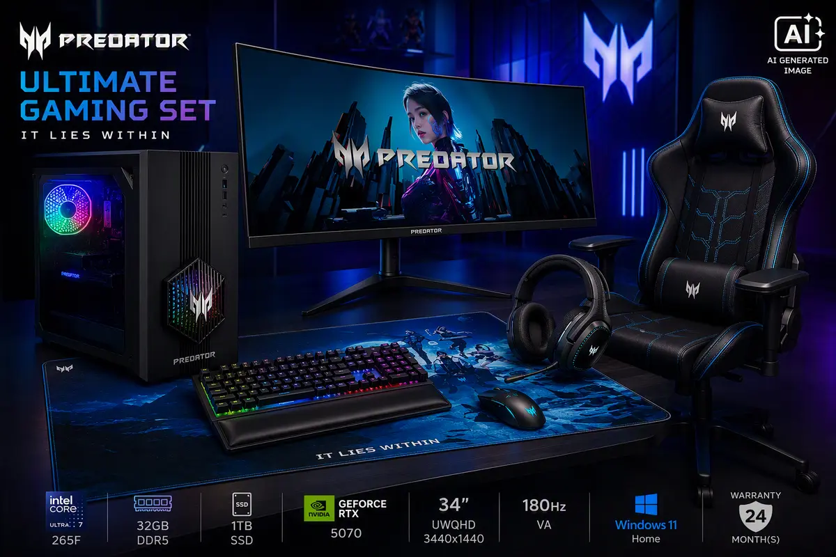 Acer Predator Ultimate Gaming Set Orion