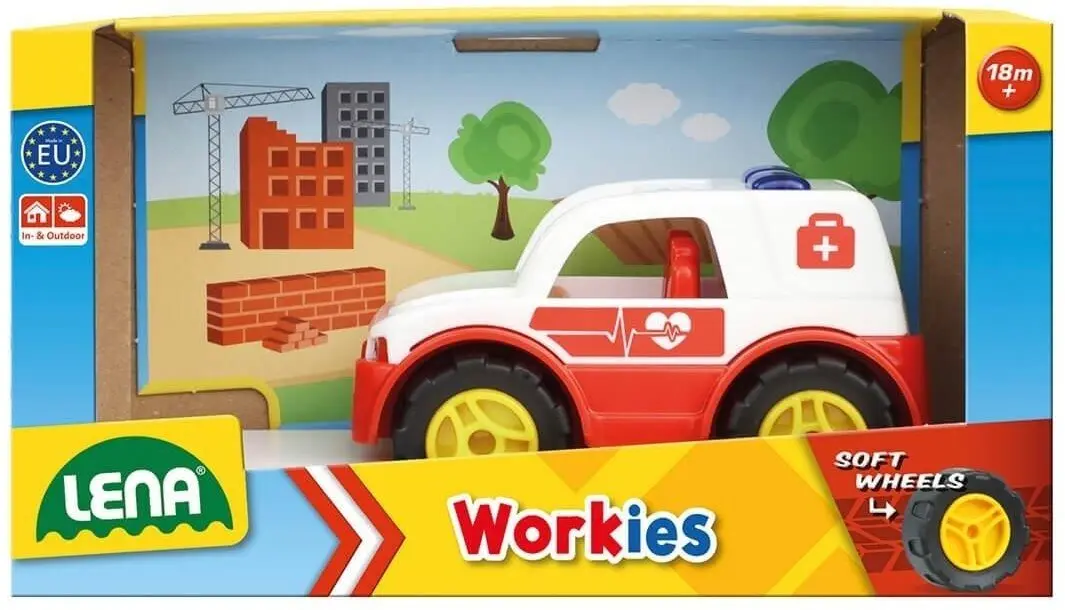 LEANToys Workies EDUKAMP ātrās palīdzības rotaļu