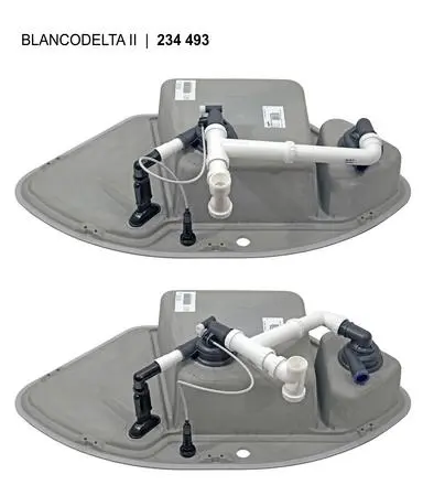 Blanco BLANCODELTA II Silgranit Sink Photo 3