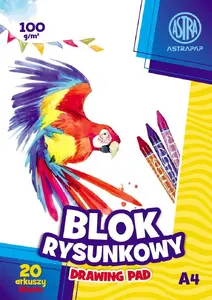 Astra ASTRAPAP Drawing Pad A4 100g 20 sheets