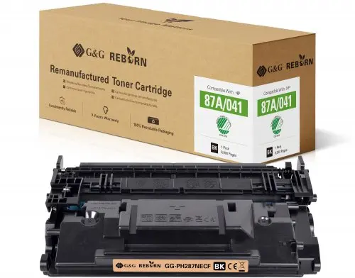 Saderīga melnā tonera kasetne G&G GG-PH287NECF