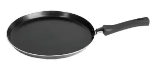 Domotti Rumba 22cm aluminum crepe pan with non-stick coating and bakelite handle for electric, gas, and ceramic hobs