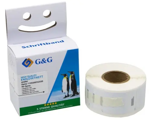 G&G 15562 Pašlīmējošās Taisnstūra Printera Etiķetes