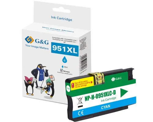 G&G 13969 saderīga ciāna tintes kasetne