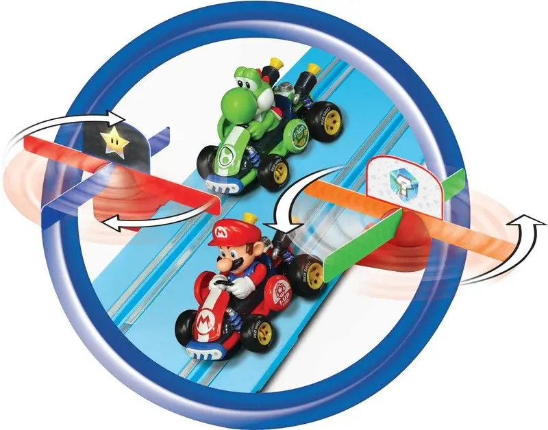Carrera FIRST Mario Kart World Mario vs. Yoshi autosacīkšu trase Photo 6