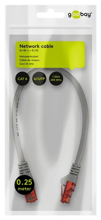 Goobay 72572 Cat6 U/UTP Networking Cable Photo 2