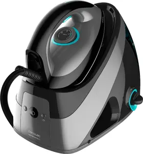 Парогенератор Cecotec Fast&Furious 8040 Absolute 2400 Вт 6 бар 1.3 л паровой удар 480 г/мин черный и металлик