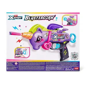 XSHOT Игрушечная винтовка Purple Unicorn пластиковая разноцветная Рекомендуемый возраст от 8 лет