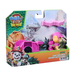 paw patrol Marshall Dino Tool Pack Action Figure with Rescue Trailer and 2 Interchangeable Tools