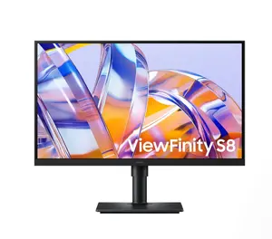 Компьютерный монитор Samsung S80UH 27 дюймов 4K Ultra HD LCD черный с разрешением 3840 x 2160 пикселей встроенным USB-хабом и регулировкой высоты
