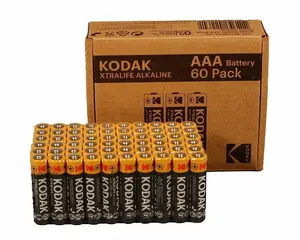 Kodak XTRALIFE AAA LR3 Sārma baterijas 1.5V 2700mAh 60-gab