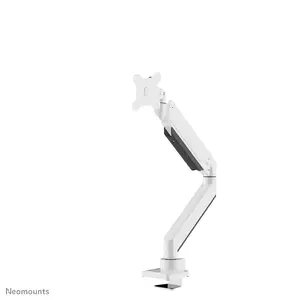 NewStar NM-D775WHITEPLUS Monitor Arm for 10-49 Inch Screens with Gas Spring Topfix and 18-kg Capacity in White