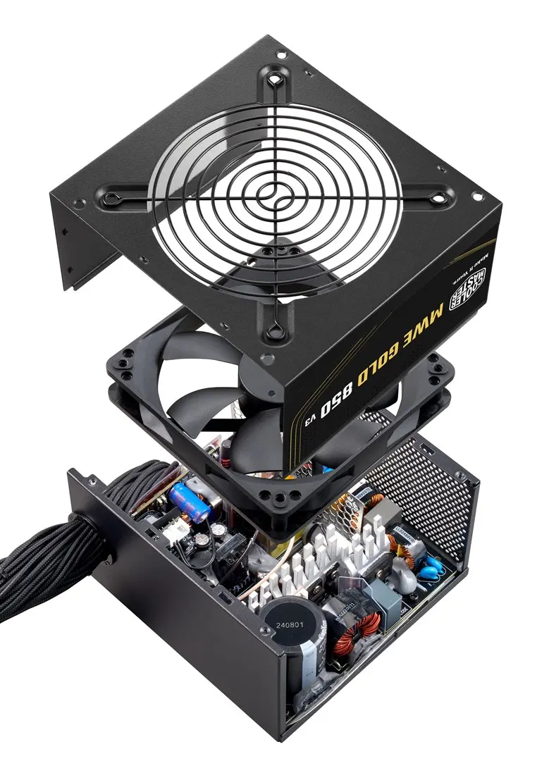 Блок питания Cooler Master MWE GOLD 850 V3 ATX 3.1 Non-Modular Photo 7