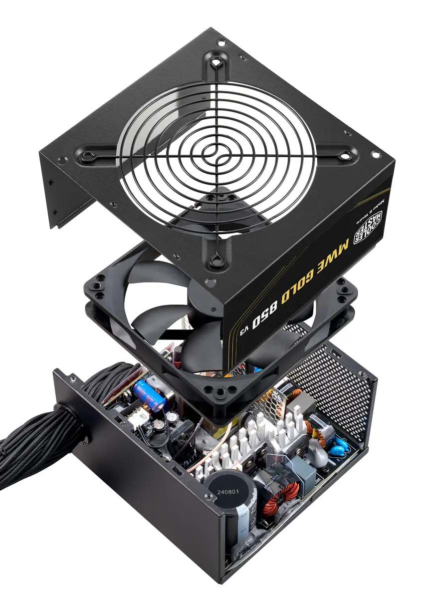 Блок питания Cooler Master MWE GOLD 850 V3 ATX 3.1 Non-Modular Photo 16