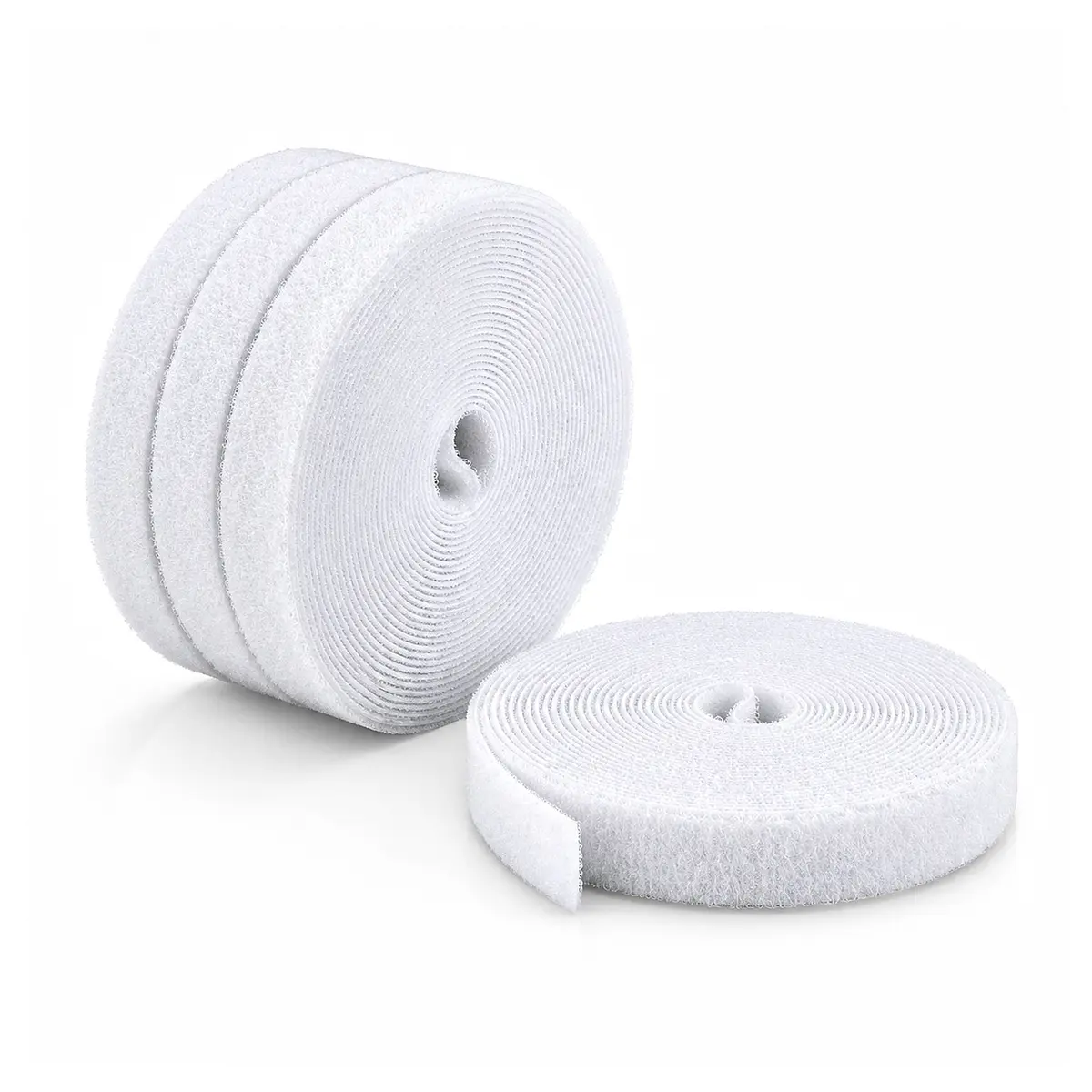 StarTech HKLP1505WH4PK Hook and Loop Cable Tie Roll Photo 2