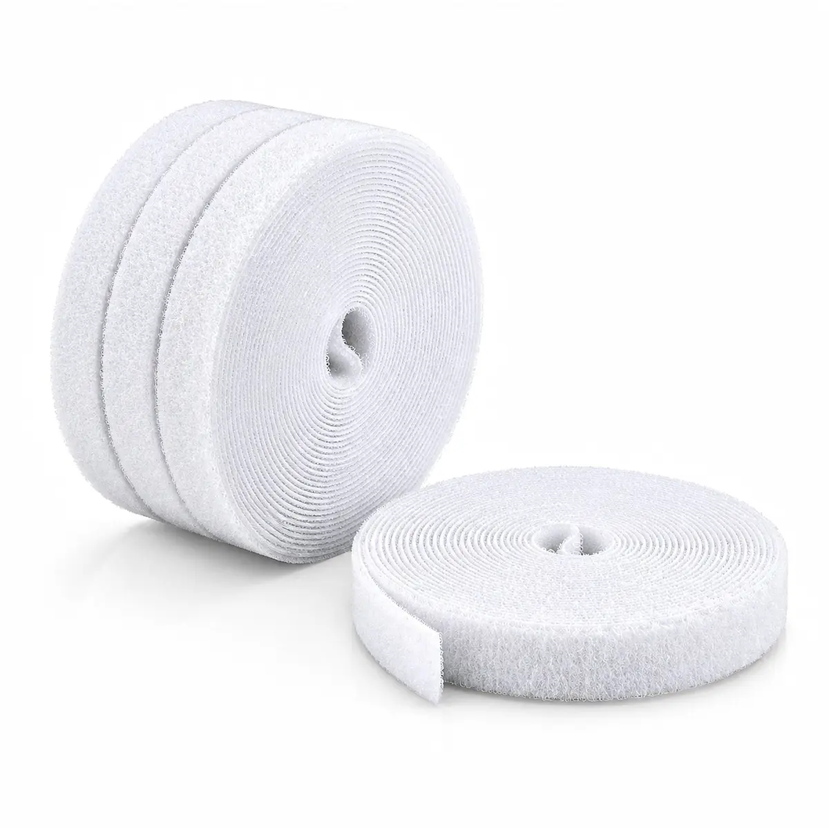 StarTech HKLP1505WH4PK Hook and Loop Cable Tie Roll Photo 5