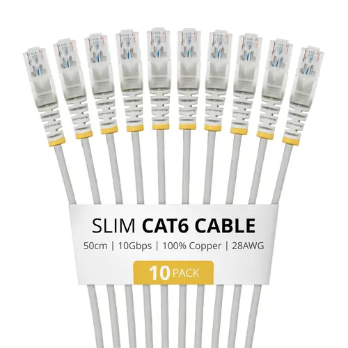 StarTech Slim CAT6 tīkla vads 0