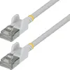 StarTech Cat6A Ethernet Cable 2m White Ultra Slim Photo 5