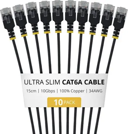 Сетевой кабель StarTech Cat6a 0.15м 10 штук Photo 4