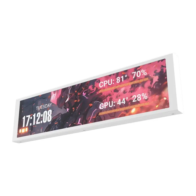 Darkflash V92 9.2" IPS Monitor - White Photo 3