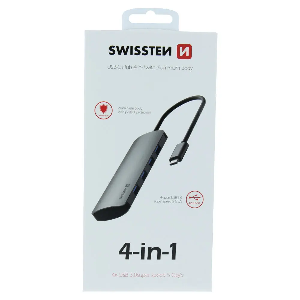 Swissten 44040101 USB Type-C Hub Photo 3