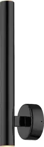 Zuma Line LOYA Melna LED Sienas Lampa W0461-02B-L8L8